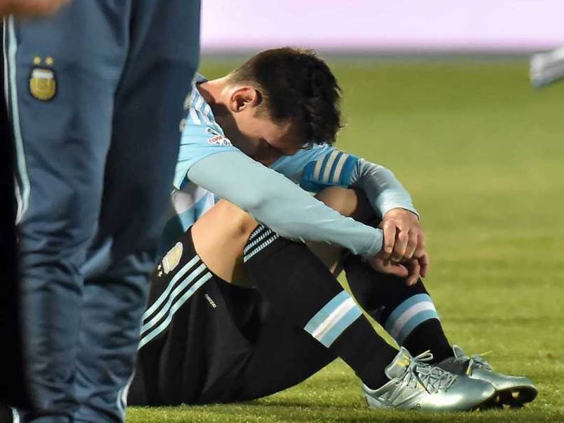 Messi tries to end a losing streak for Argentina : La última copa