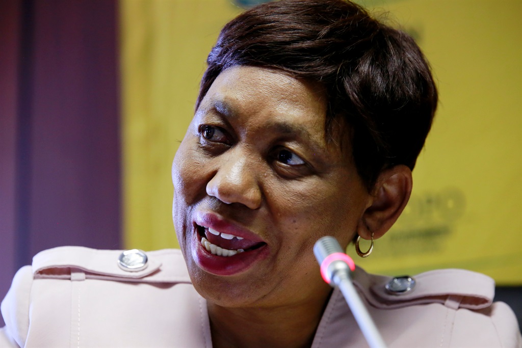 Minister for basic education department, Angie Motshekga, will be releasing the matric results later today. Picture: Joshua Sebola