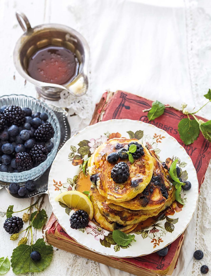 Blueberry and ricotta crumpets | Home