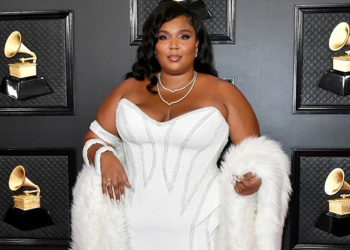 Lizzo at the 62nd Annual GRAMMY Awards in 2020.