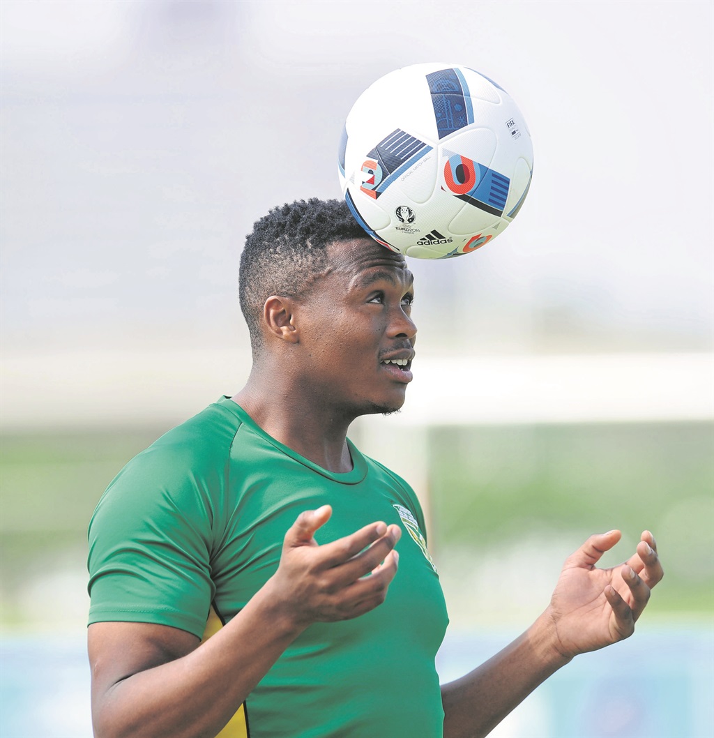 The skilled Kagisho Dikgacoi during training with Golden Arrows at People’s Park. Photo by Backpagepix 