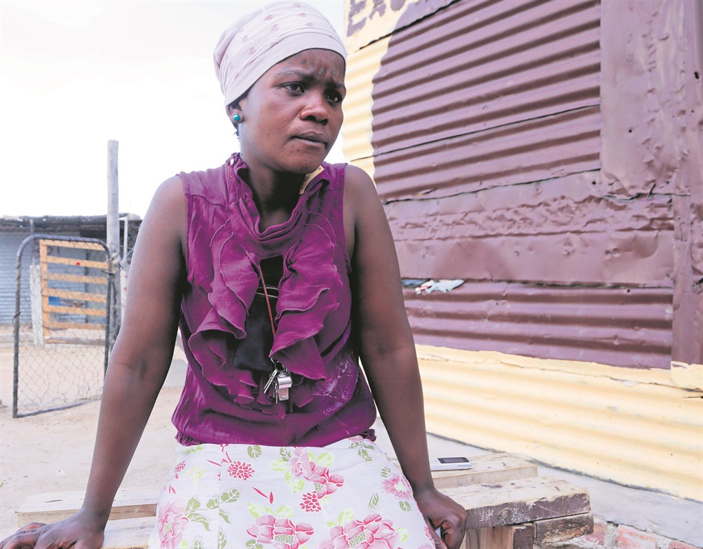 Jerminah Leapheka claims her mother-in-law abuses her and wants her to divorce her son, Hendrick.             Photo by         Joshua Sebola  