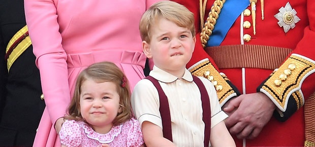 Princess Charlotte and Prince George. (Photo: Getty Images)