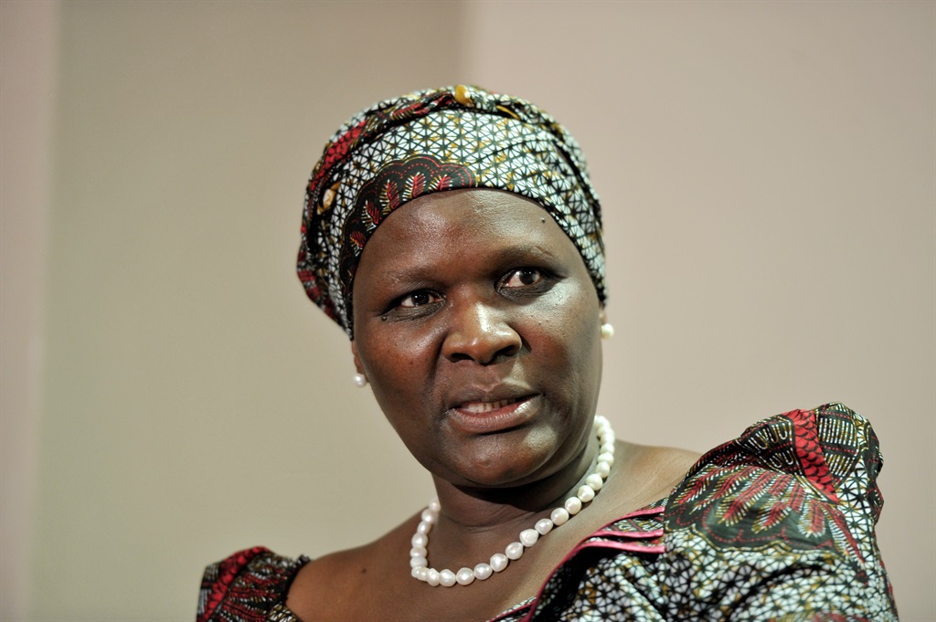 Suspended National Police Commissioner Riah Phiyega. Picture: Lucky Nxumalo/City Press 