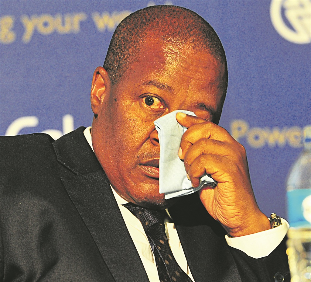 BITTER Eskom CEO Brian Molefe has lashed out at former public protector Thuli Madonsela’s report on state capture, in which he was implicated for dodgy dealings with the Gupta family. Picture: Lucky Nxumalo 