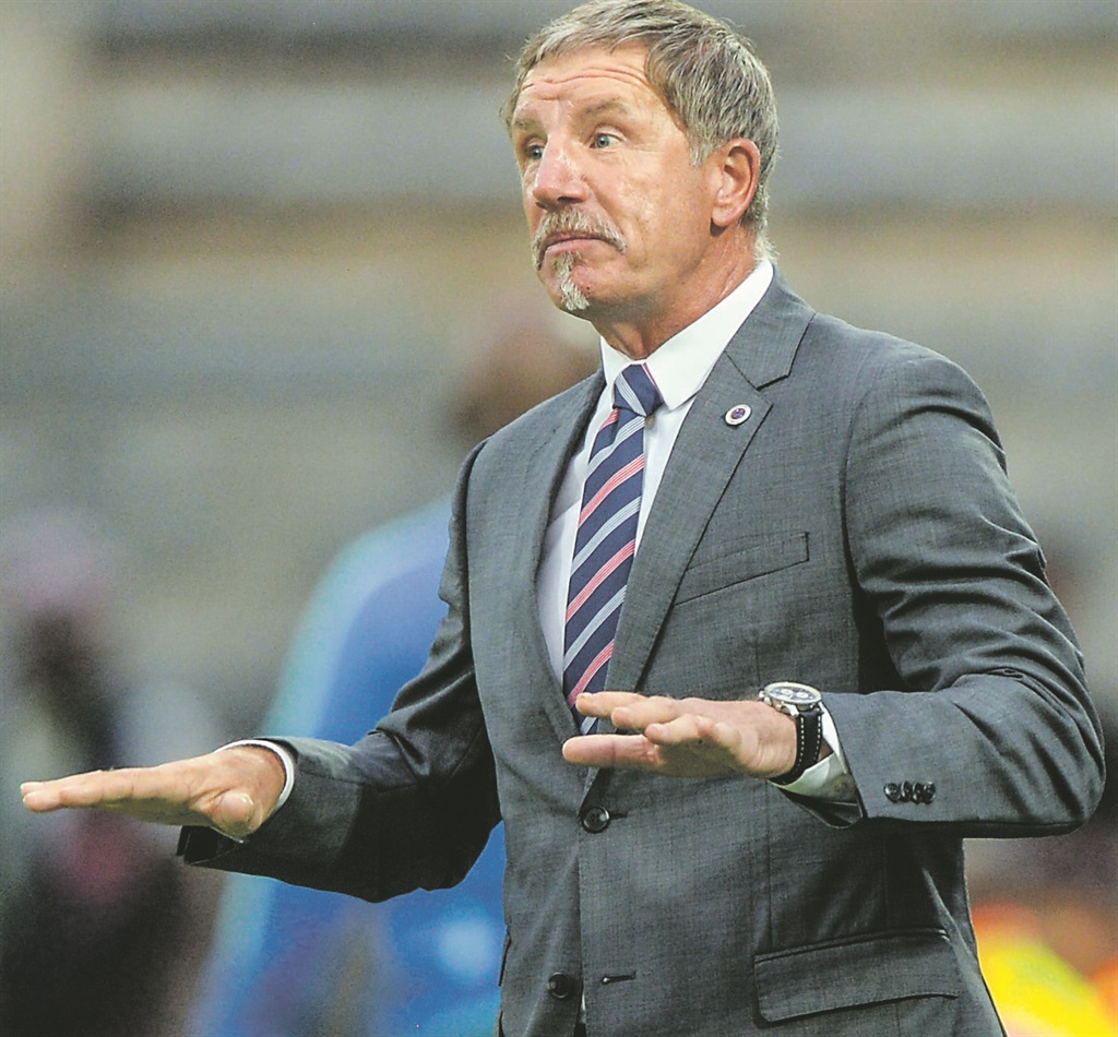 SuperSport United coach Stuart Baxter is tempted to take Orlando Pirates back to Mbombela Stadium where they beat Bucs in the league.   Photo by  Gallo Images 