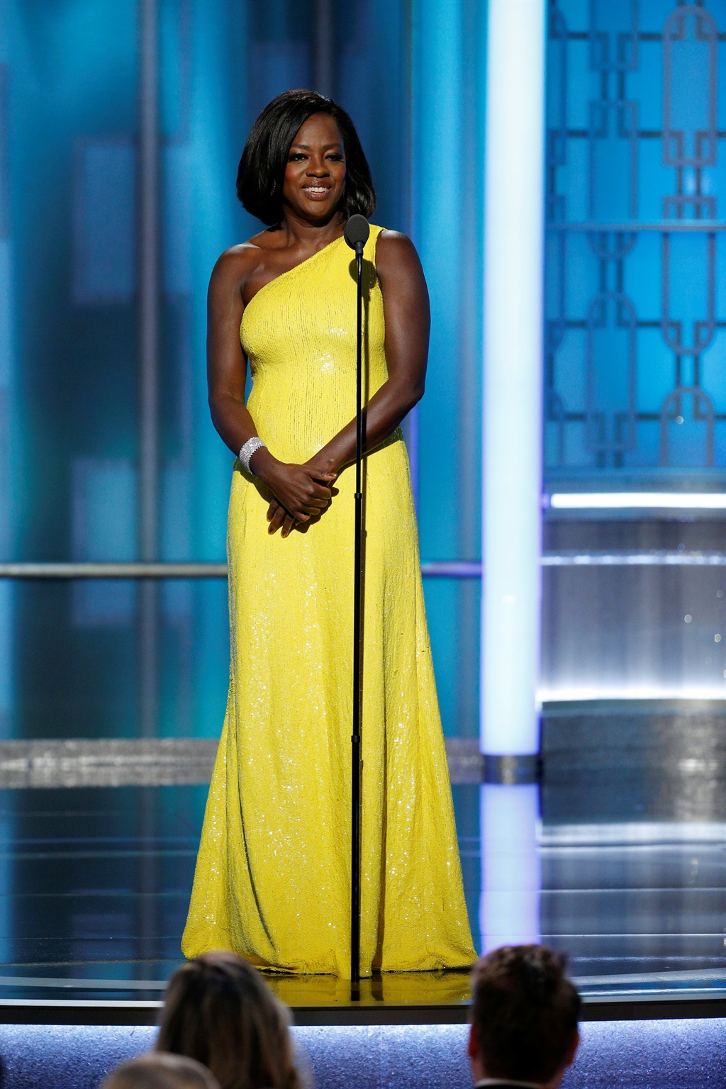 Viola Davis presents during the 74th Annual Golden Globe Awards show in Beverly Hills, California, on January 8 2017. Picture: Paul Drinkwater/Courtesy of NBC/Handout via Reuters 