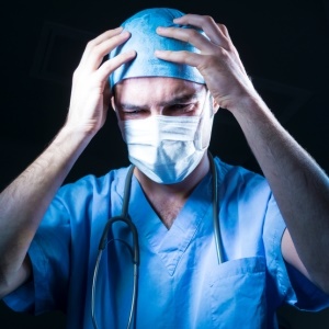An exasperated doctor – iStock