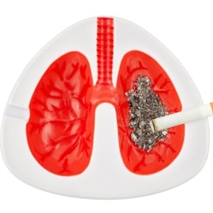 Damage to lungs – iStock