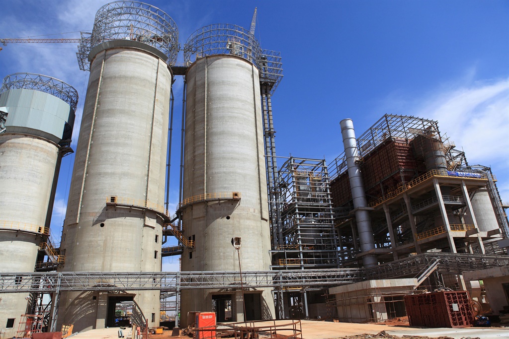 Sephaku Holdings' cement factory in Delmas. 