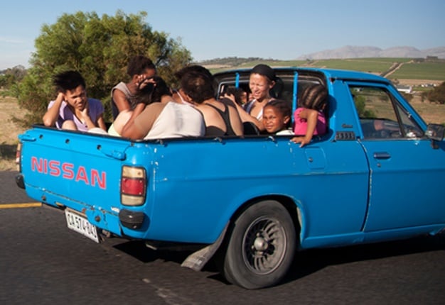 <B>NEW ROAD LAWS:</B> New road laws for SA will prohibit the transportation of school children, carried within the load-bay of a bakkie, for profit. <I>Image: iStock</I>