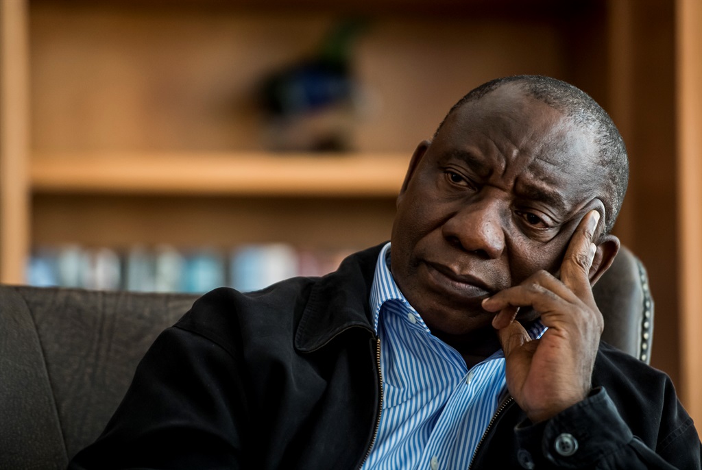 President Cyril Ramaphosa was convinced by his allies not to resign, writes the author. 