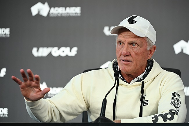 LIV Golf chief Greg Norman. (Asanka Ratnayake/Getty Images)