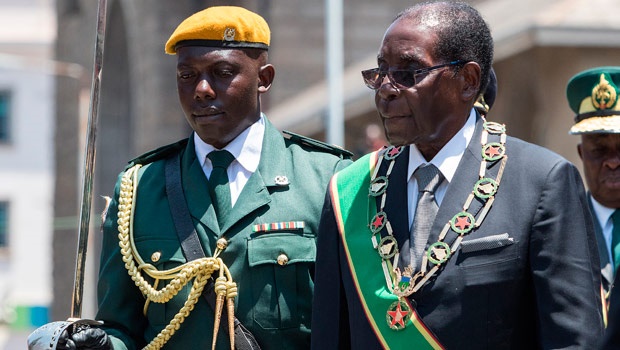 President Robert Mugabe. (File: AFP)