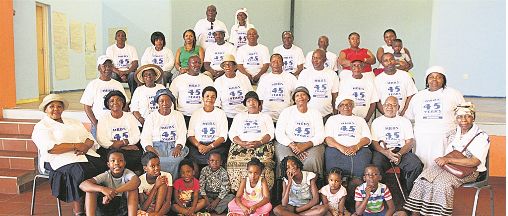 The members of Home Brothers Burial Society during a year end party at Diepkloof Recreational Hall in Soweto.          Photo by Kopano Moneheng 