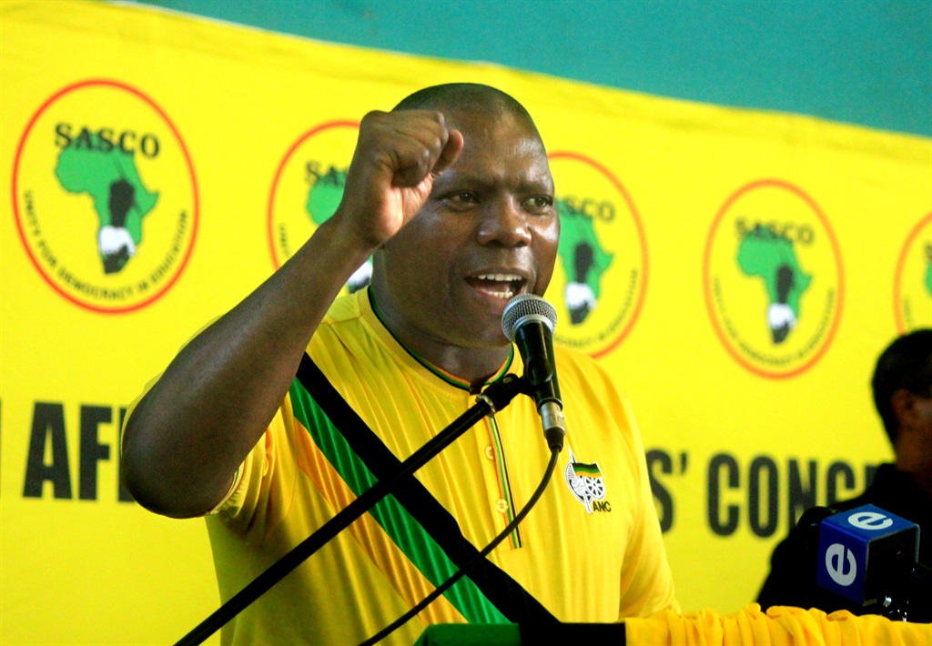 Die tesourier-generaal van die ANC, Zweli Mkhize. Foto: Christiaan Cloete