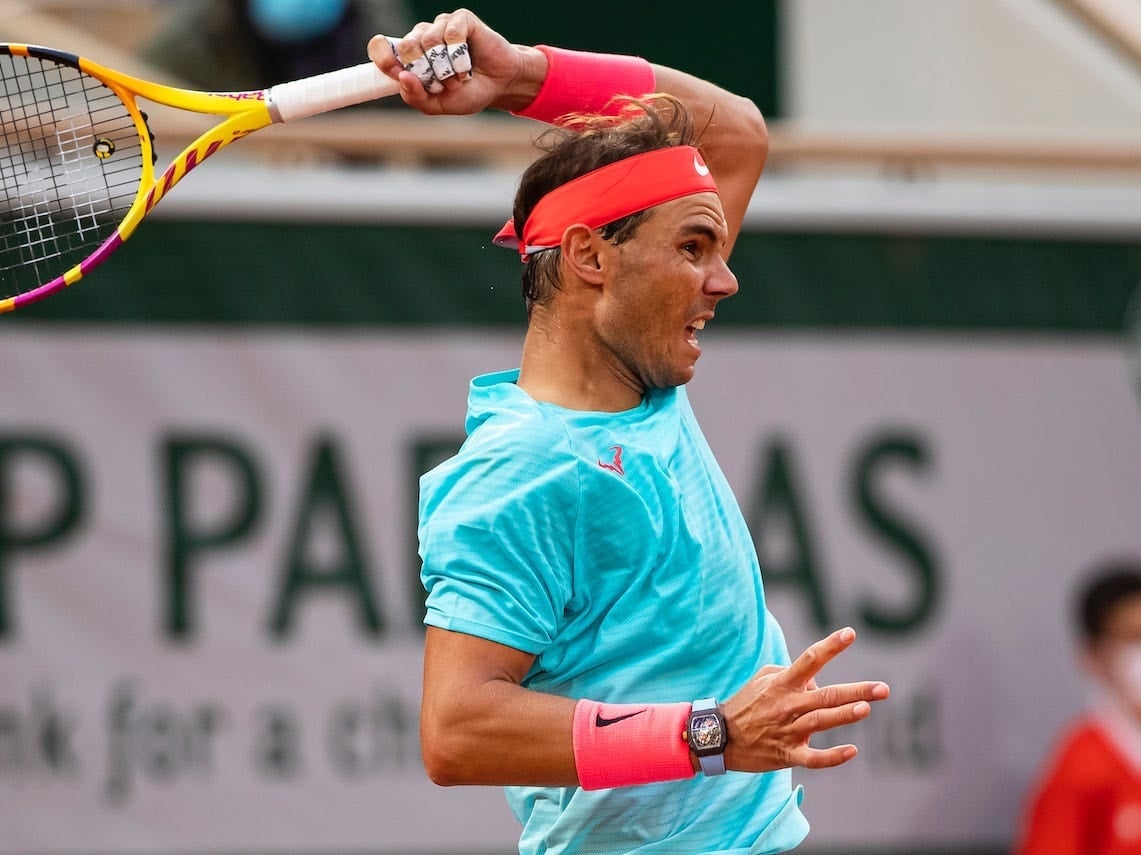 Rafael Nadal is wearing a R17 million watch while playing in the French
