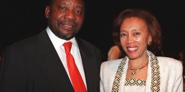 Cyril Ramaphosa and his wife Dr Tshepo Motsepe. Photo: Gallo Images