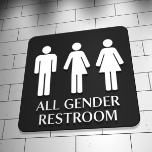 All gender restroom – iStock
