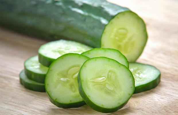 Chopped fresh cucumber