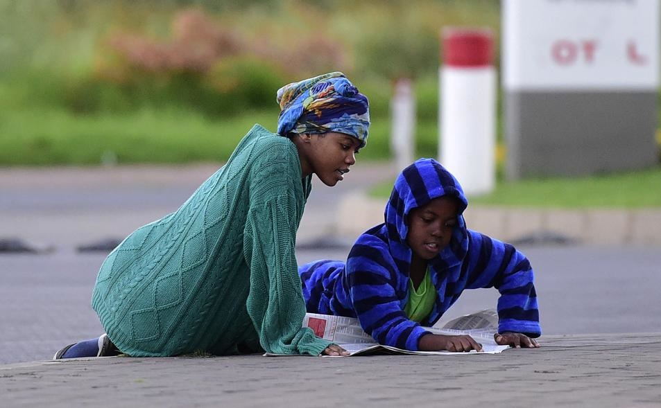 Matric students around Soweto were seen in the early hours of yesterday’s morning checking their names in various newspapers.Photos by Trevor Kunene