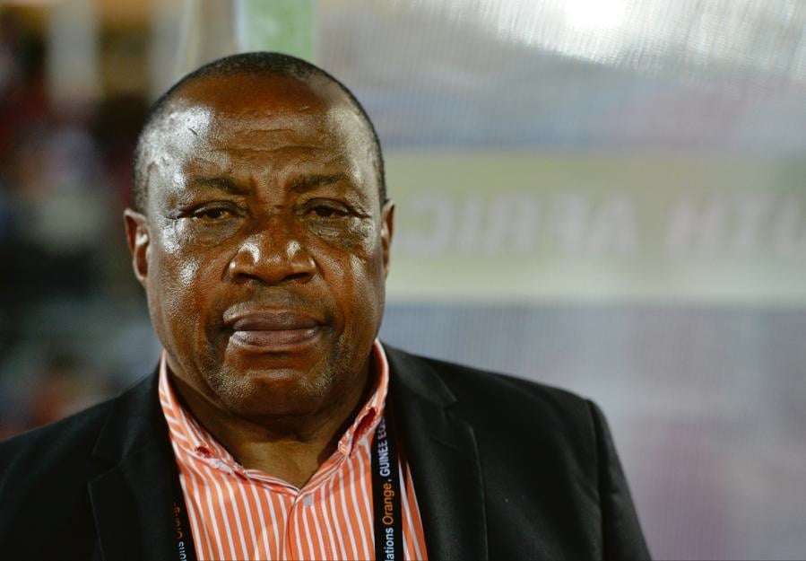 OUT IN THE COLD Shakes Mashaba has been dismissed as Bafana coach. Picture: Liewig Christian / Corbis via Getty Images 