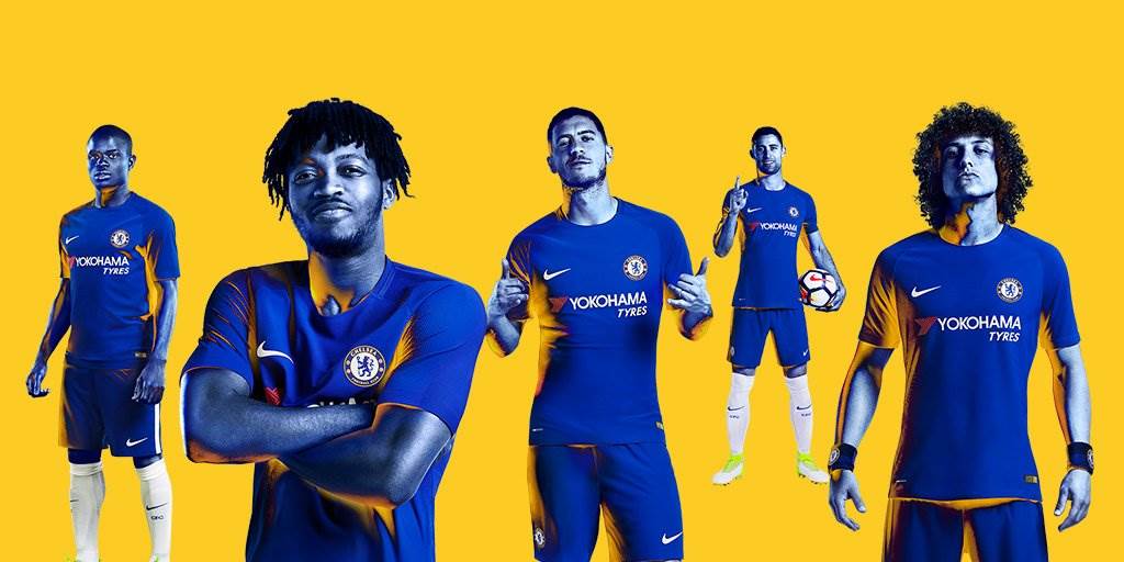 Chelsea New 2017/18 Home & Away Kit | Soccer Laduma