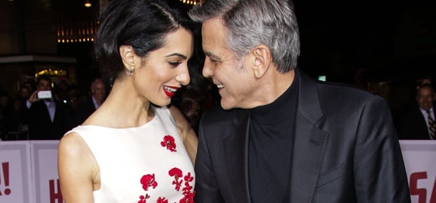 Amal and George Clooney. (Photo: Greatstock/Splash)