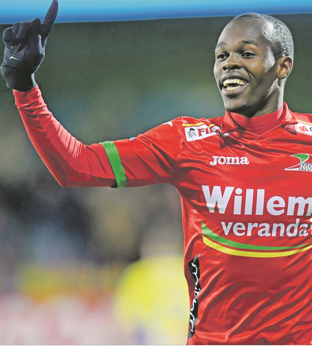 Zimbabwe and KV Oostende striker Knowledge Musona will be the man to watch in Gabon from this weekend.  Photos by Getty Images 
