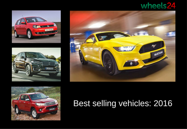 <B>TOP OF THE CLASS:</B> The Toyota Hilux, VW Polo Vivo, Ford Mustang, and BMW X5 were SA's best-selling vehicles. <I>Image: Wheels24</I>