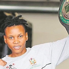 Bukiwe Nonina displays her SA championship belt and is looking forward to being voted the country’s best female boxer.