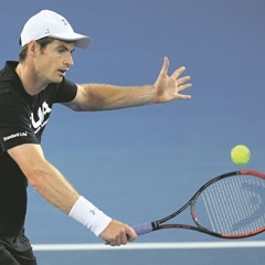 Andy Murray goes into the 2017 Australian Open as the favourite. (Michael Dodge, Getty Images)

