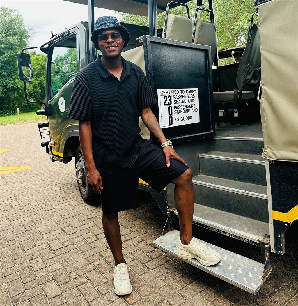 Kaizer Chiefs' Zitha Kwinika spent his birthday at one of the continent's best safari destinations. 