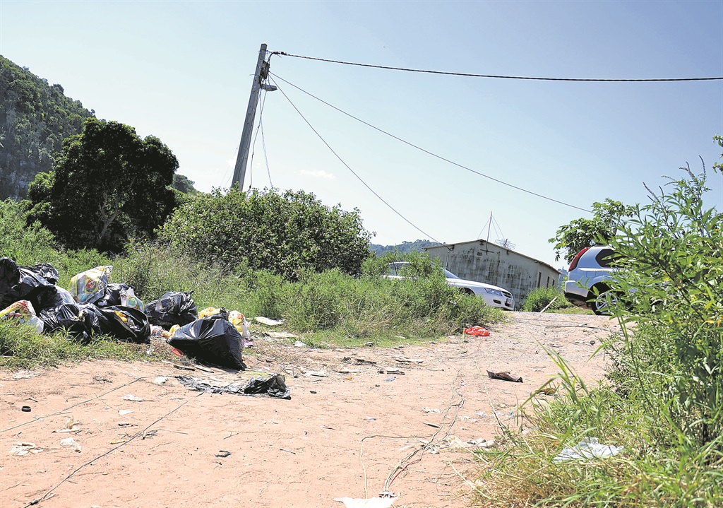 Residents of various squatter camps in Tongaat said many of them had no choice but to connect electricity illegally. Photo by Jabulani Langa