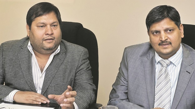 Ajay and Atul Gupta. (Pic: Gallo Images)