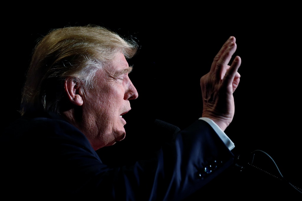 Donald Trump.  Picture: Carlo Allegri/Reuters  