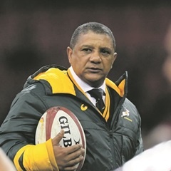 NOT SAFE:  Springbok Coach Allister Coetzee is still not safe from the axe. (Stu Forster, Getty Images).