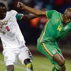 Zimbabwe captain Willard Katsande (right) concedes that their performance in Gabon has not been good. (Sunday Alamba, AP)