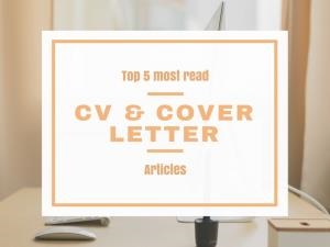 The top 6 most popular CV and cover letter articles