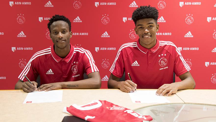 Leo Thethani & Dean Solomons Have Been Unveiled By Ajax Amsterdam ...