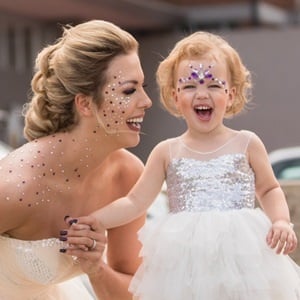 Current Mrs South Africa Nicole Capper and her two-year-old daughter, Tatum. 