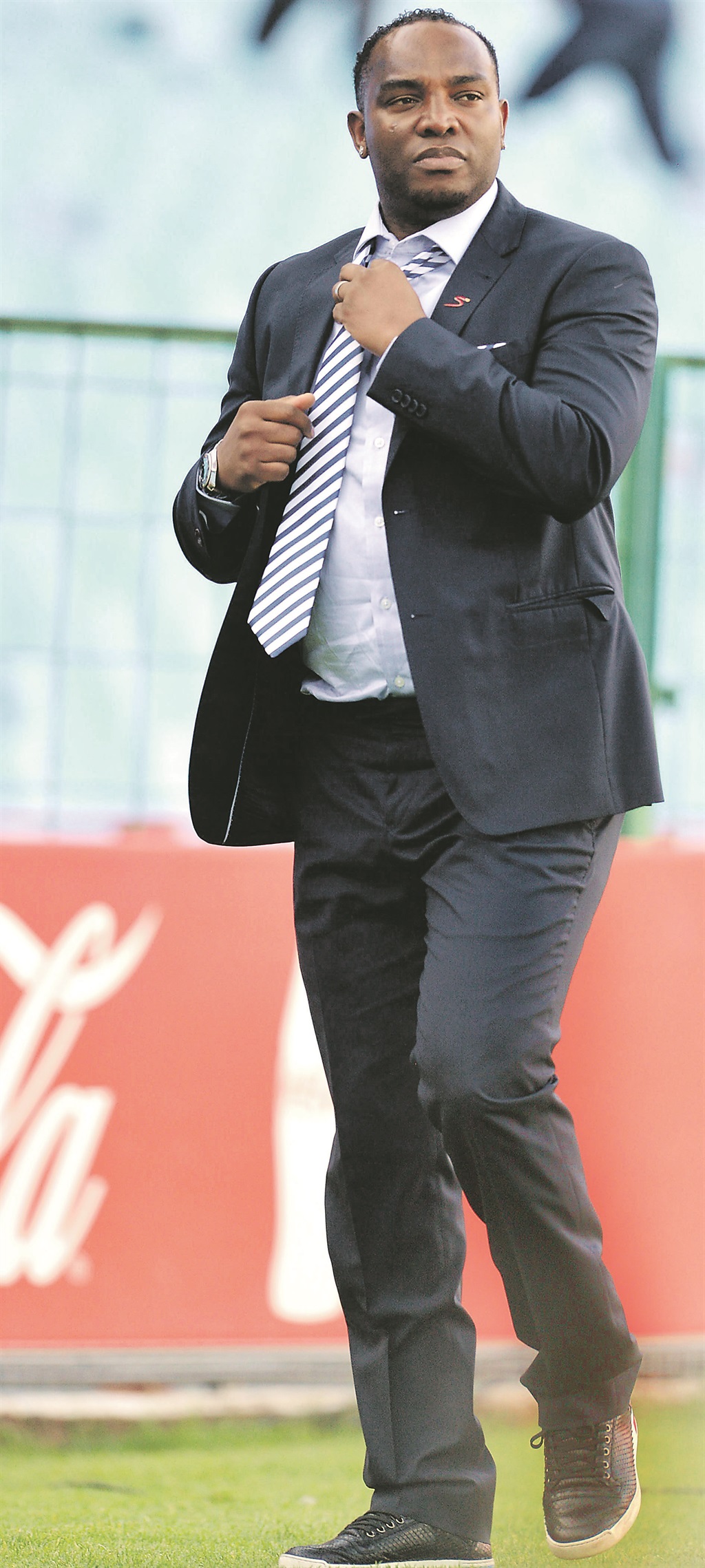 Benni McCarthy has got his coaching qualifications.         Photo by   Gallo Images 