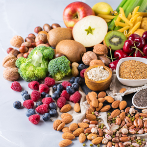 A high-fibre diet helps prevent lifestyle diseases. 