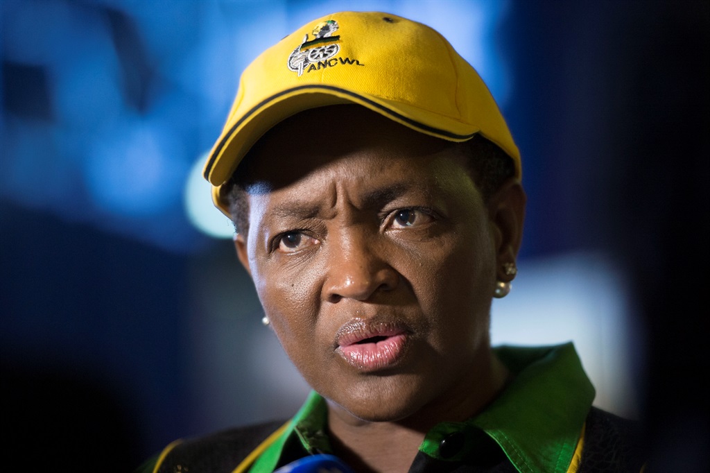 Bathabile Dlamini says her ANCWL will support Cyril Ramaphosa for two terms. Picture: Deaan Vivier/Netwerk24  