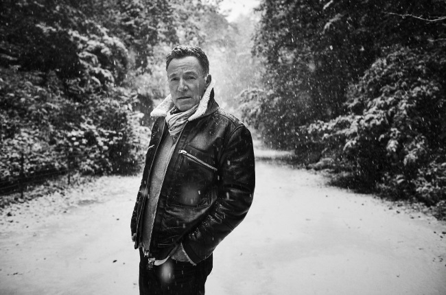 Music icon Bruce Springsteen. 