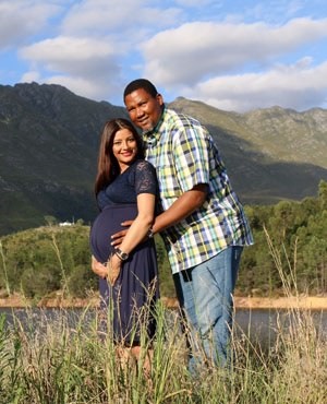 Mandla Mandela and his wife Rabia are expecting their first child. Photo by Benny Gool/Oryx Media