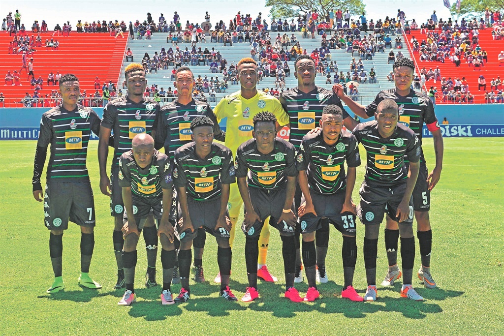 Bloemfontein Celtic Diski Challenge squad. Photo by Backpagepix