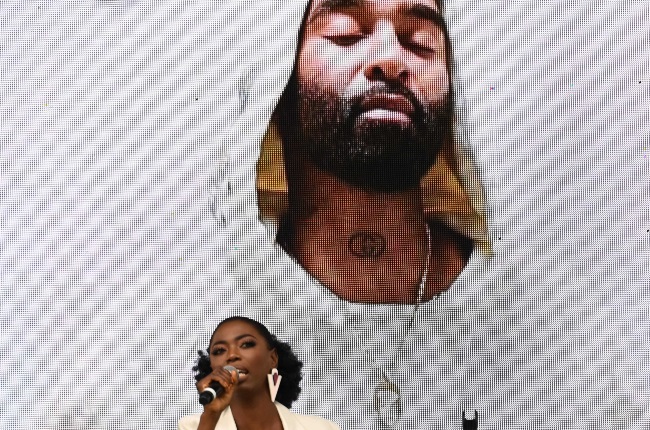 Even the bubbliest people can be depressed, says expert. Lira performs at the memorial service of rapper Riky Rick who died by suicide.