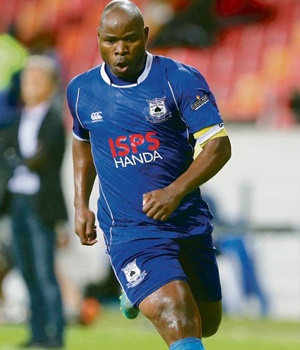 Collins Mbesuma is back to his scoring ways 
PHOTO: Richard Huggard / Gallo Images
