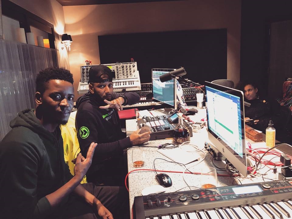 Sun-El Musicians working with Swizz Beats and Alicia Keys. Photo: Facebook